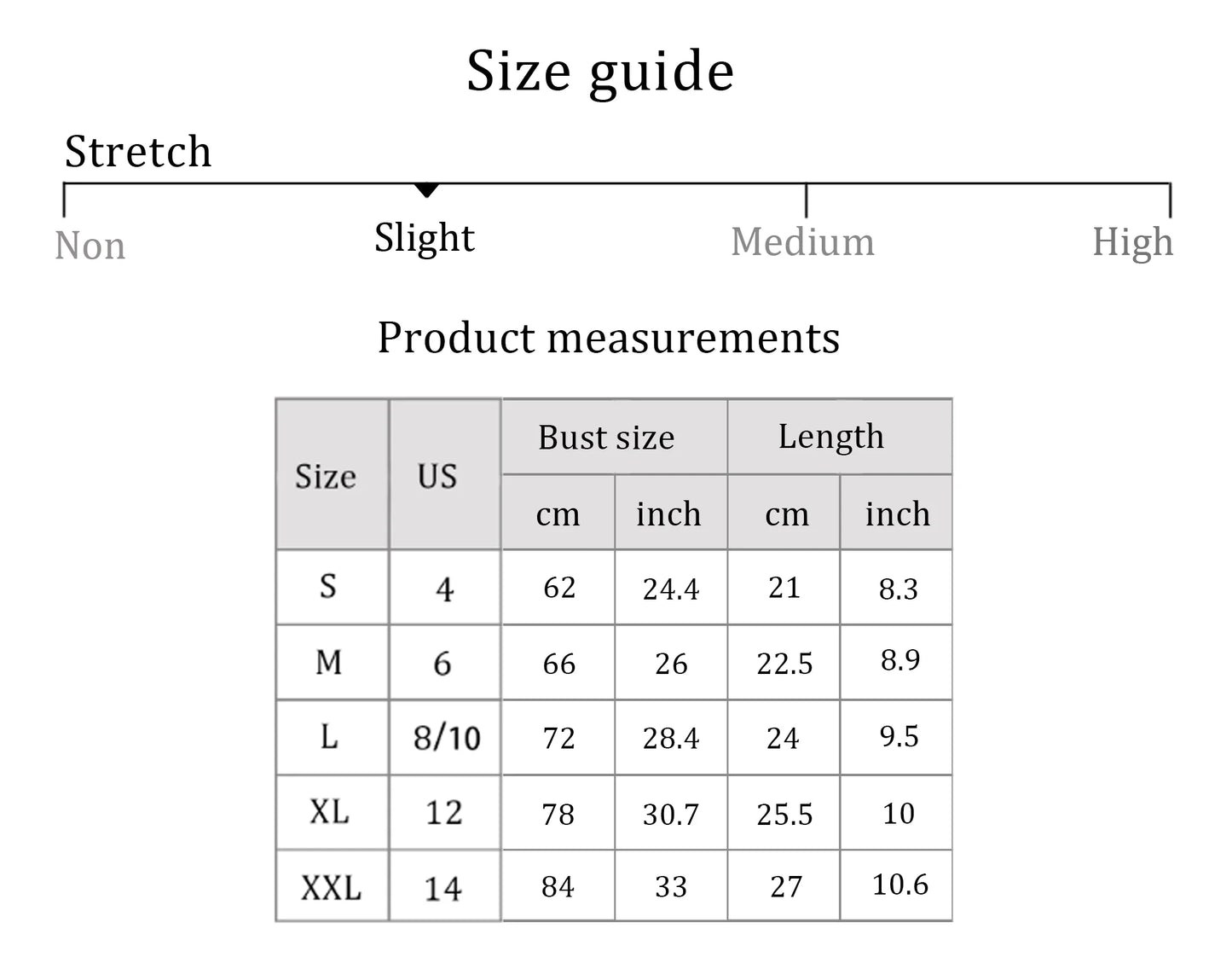 SIZECHART