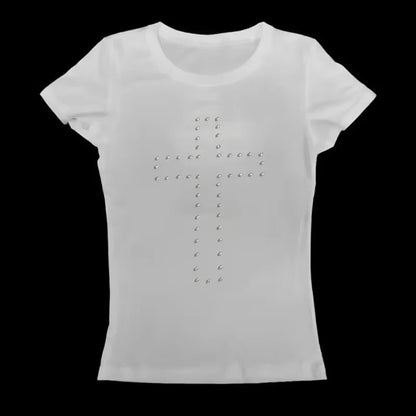 Geometric corset crop top with rhinestone accents in bright white, featuring medium stretch and regular length.