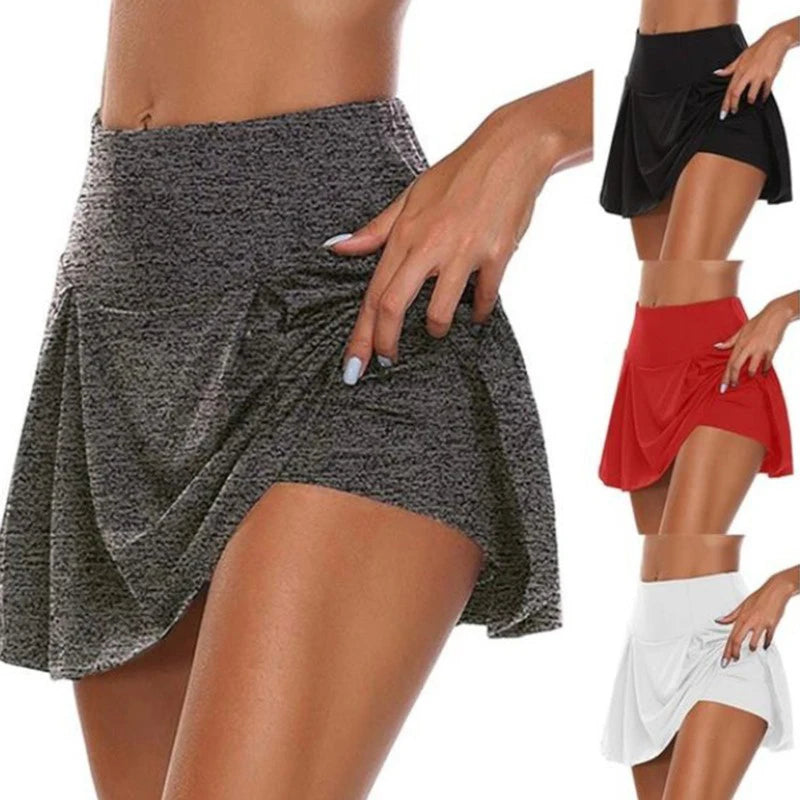 Women's Sport Shorts Skirts Summer Casual Fitness