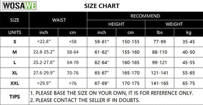 Wosawe Women's Cycling Shorts Bicycle Comfortable Underwear Compression