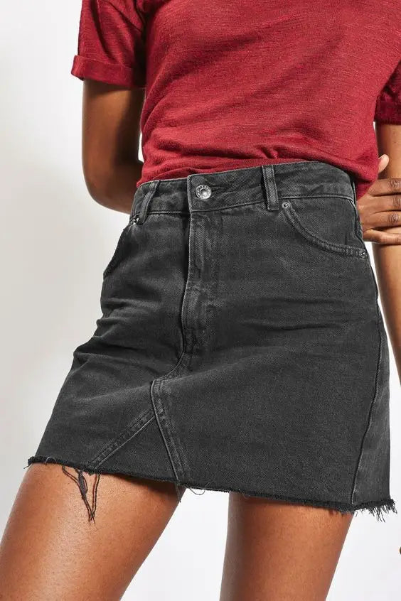 Summer Denim Skirt Fashion Mini Star Style Jeans