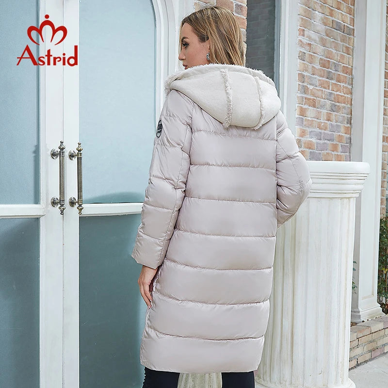 Women’s Winter Parka - Plush Padded Hooded Coat