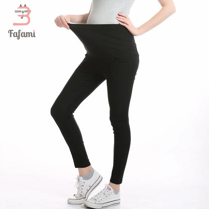 Maternity Pencil Pants - Skinny Trousers for Pregnant Women