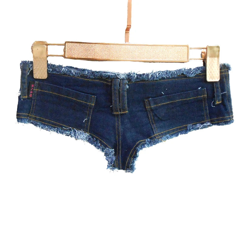 Tassel Low Rise Waist Hot Short High Cut Denim