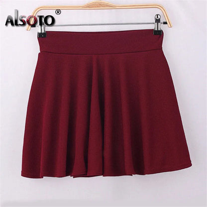 Winter And Summer Style Brand Women's Skirt Elastic Faldas