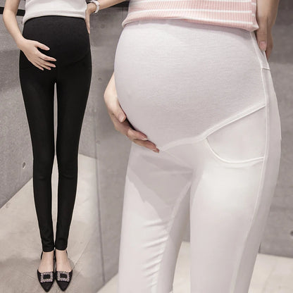 Maternity Pencil Pants - Skinny Trousers for Pregnant Women