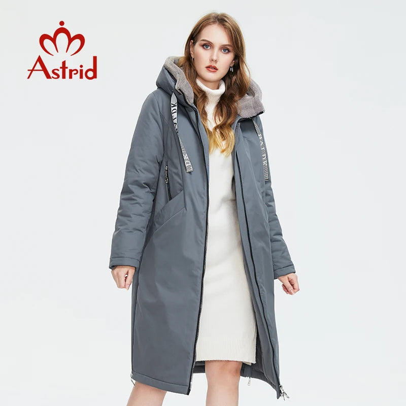 Women’s Winter Parka - Long Casual Mink Fur