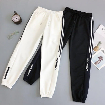 Streetwear Women's Sweatpant Casual Loose Black Baggy Harem Pants Women's Jogger