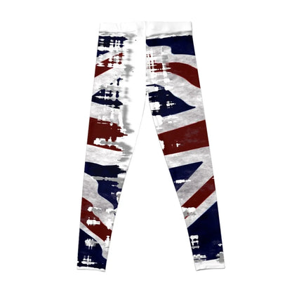 Patriotic Union Jack Flag Leggings Yoga Pants Sportswear Gym