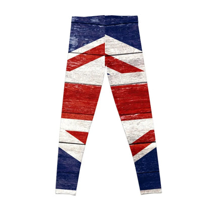 UK Flag Leggings Pants Sport Training Pants Sportswear