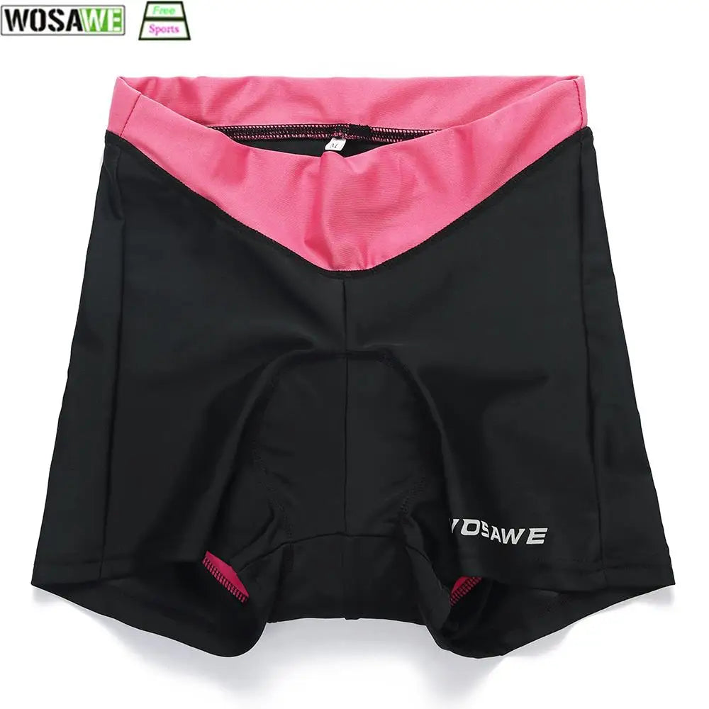 Wosawe Women's Cycling Shorts Summer Padded Cycling Under Shorts