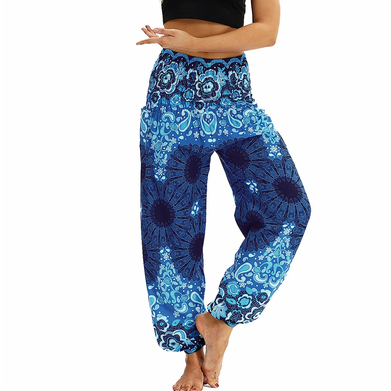 Women's Clothing Harem Pants Bohemian Yoga Pants Flowy Trousers