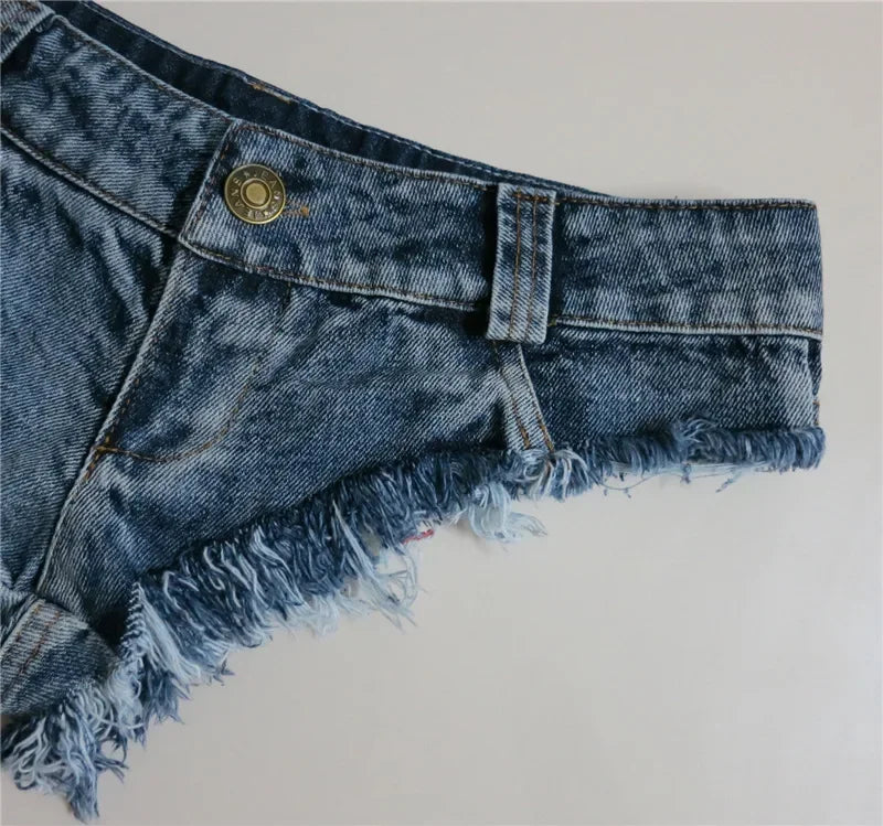 Shorts Mini Hot Jeans Dance Bar Denim Beach