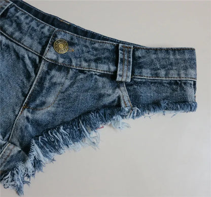 Shorts Mini Hot Jeans Dance Bar Denim Beach