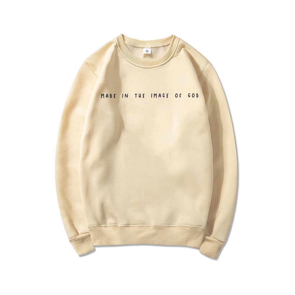 Christian Faith Sweatshirt - "Made In The Image of God"