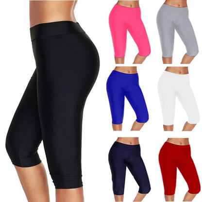 High Waist Push Up Fitness Leggings Crop Cycling Short