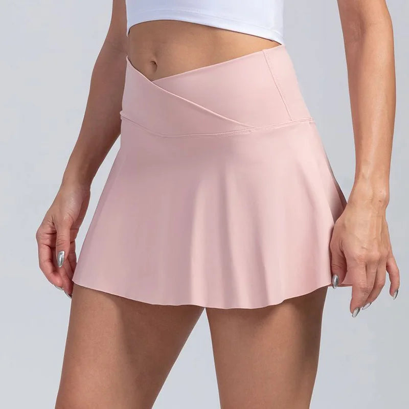 Women's Pleated Tennis Skirt With Pockets Athletic