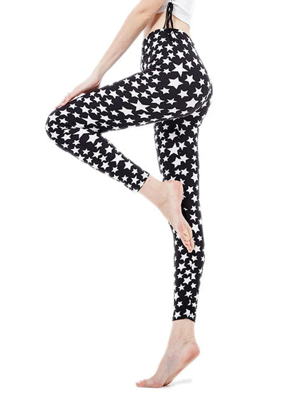 Fitness Leggin Sexy New Fashion Women's Leggings Printing Stretch