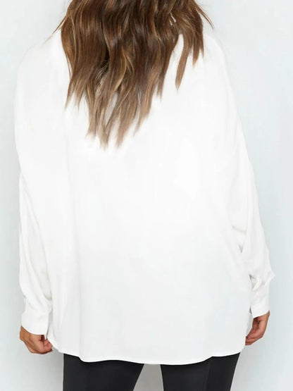 women's casul white shirt