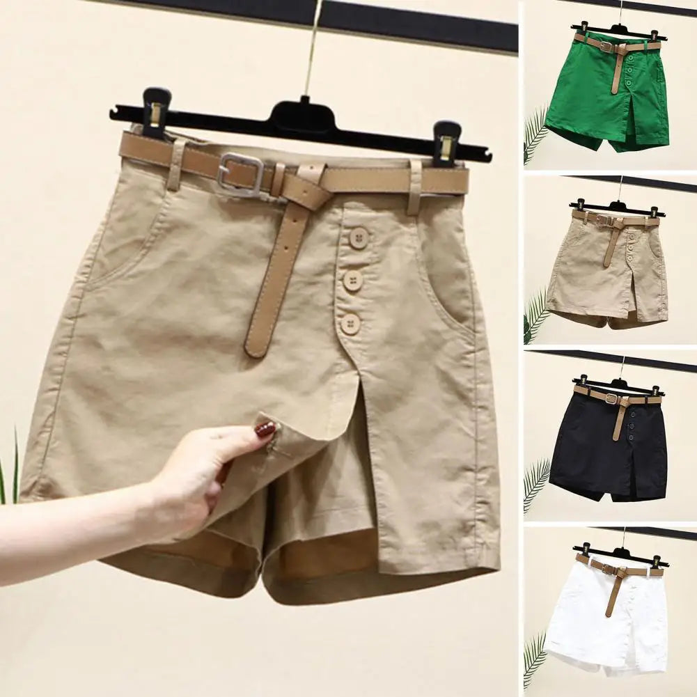 Pure Cotton Casual Shorts Women's Summer Wear Korean