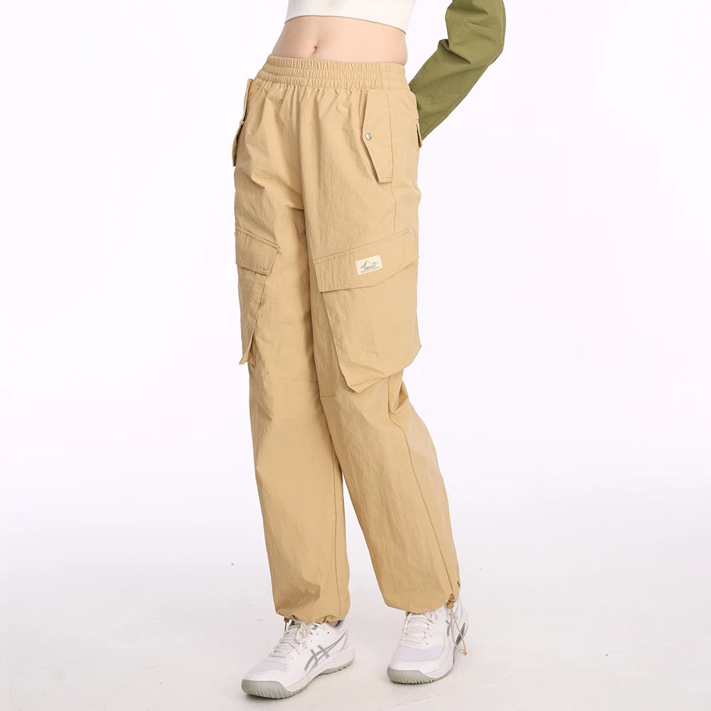 Ohsunny Women's Cargo Pants Spring Summer New Fashion Paper Feeling