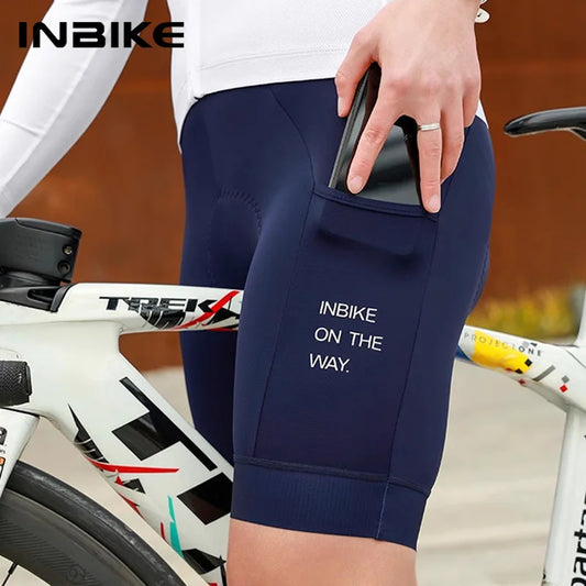 Inbike Women's Bicycle Shorts Padded 3D Cycling Short Pants