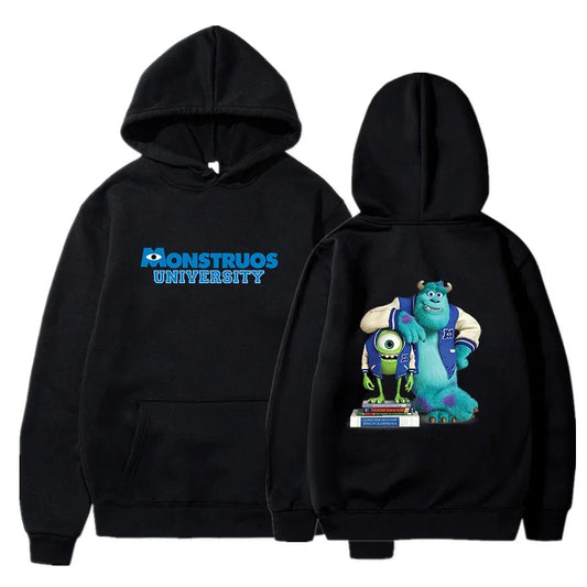 Monsters University Hoodie - Fashion Casual Pullover