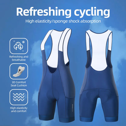 X-Tiger Women's Cycling Bib Shorts Sponge Cushion Short Mountain