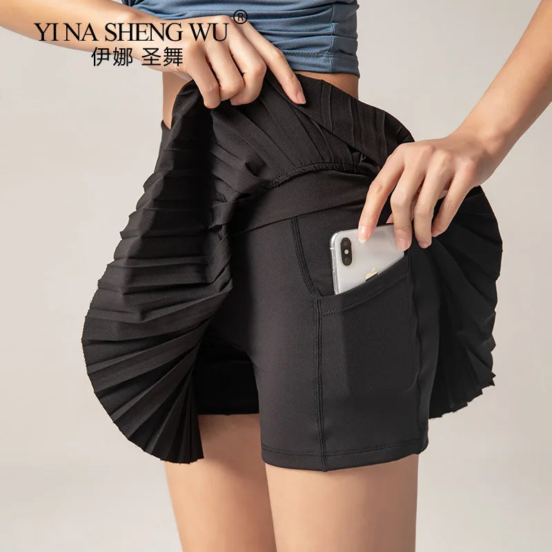 Women's Sports Tennis Skirts Skirt Fitness Shorts