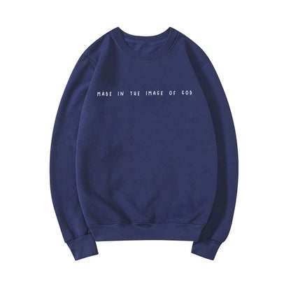 Christian Faith Sweatshirt - "Made In The Image of God"