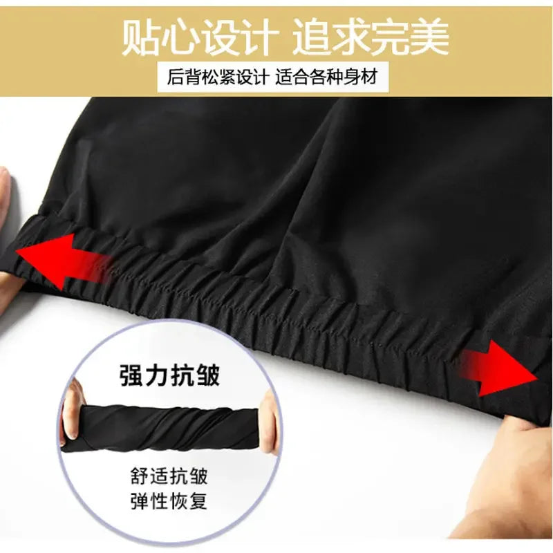 Suit Pants Woman High Waist Sashes Office Ladies Fashion