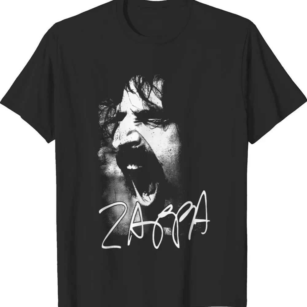 Frank Zappa T shirt black short sleeve All sizes S 5Xl fan 17 long or short sleeves