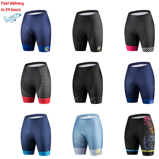 Women's Professional Cycling Shorts Quick-Drying Breathable Cushion