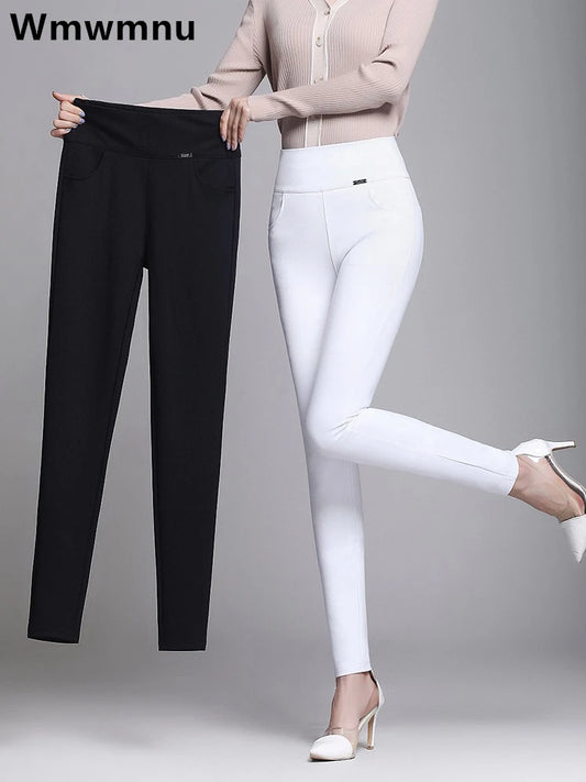 Women's Slim Waist Stretchy Skinny Jeans Korean