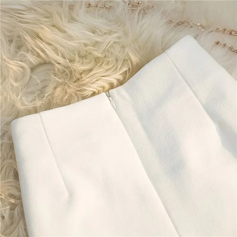 Women's Ruffles Mini Skirt Sexy Sweet High Waist