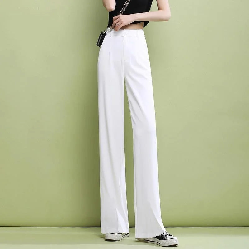 Trousers Women's Baggy Women's Pants White Loose