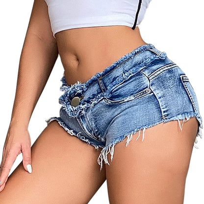 Sexy New Summer Low Waist Plus High Elastic Jeans