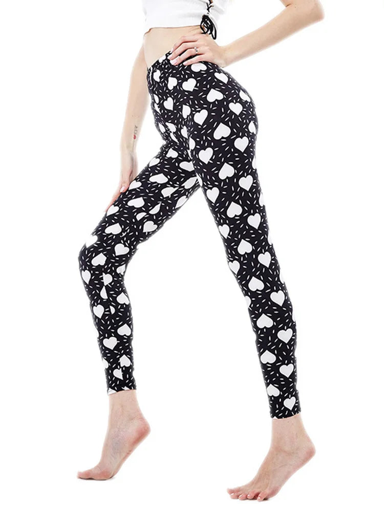 Fitness Leggin Sexy New Fashion Women's Leggings Printing Stretch