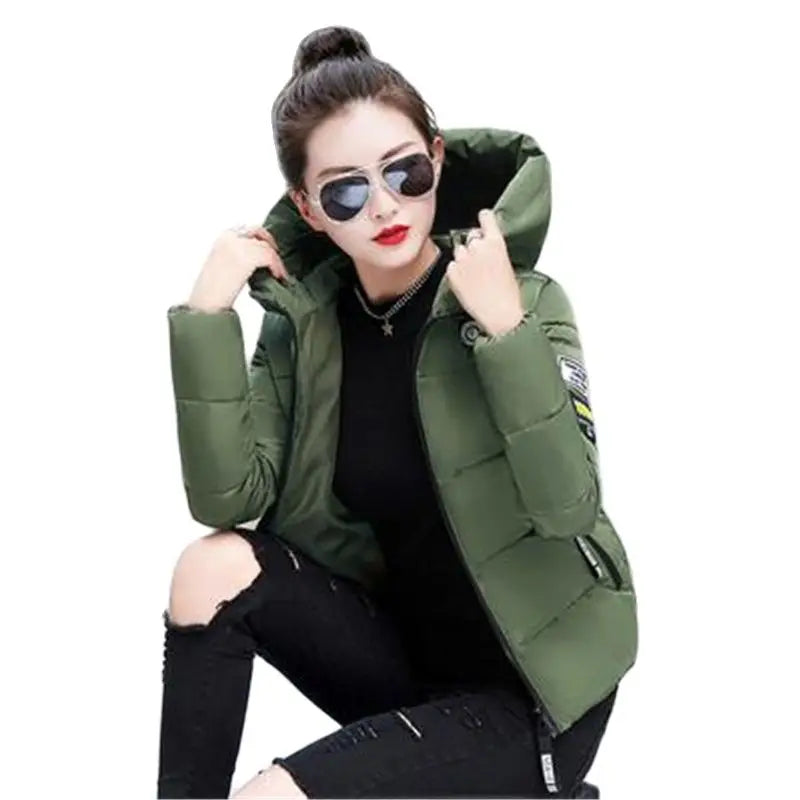 Women's Down Parka - Winter Coat, Female Outwear, Warm Jacket