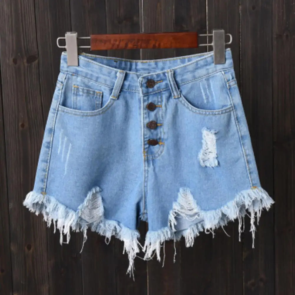 Women's Fashion Casual Summer Cool Denim Booty Shorts