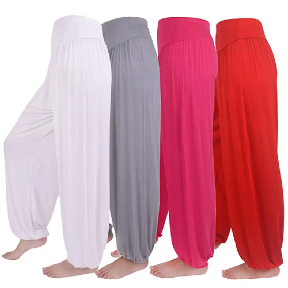 Women's Harem Pants Loose Long Boho Belly Dance Yoga