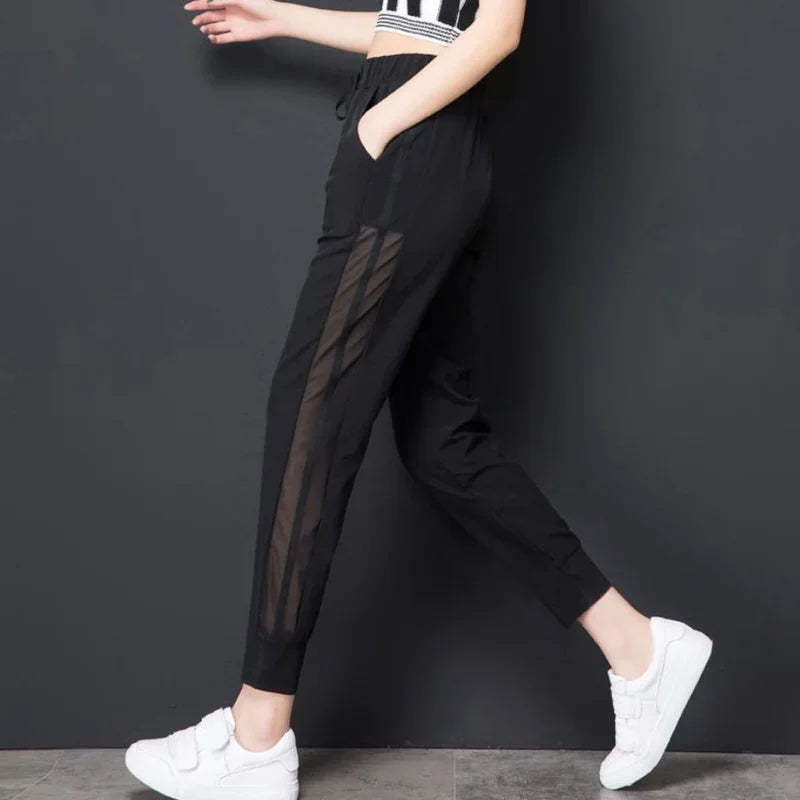 Sweatpants Harem Women's Pants Black Joggers Jogging Trousers