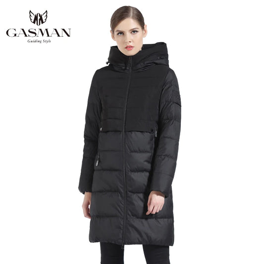 Winter Jacket - Slim Long Thick Down Parka Women’s Hooded Coat