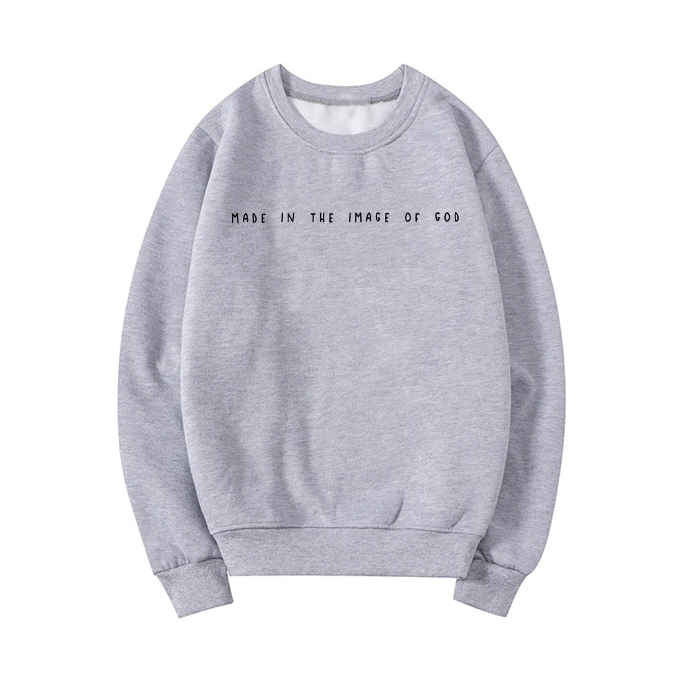 Christian Faith Sweatshirt - "Made In The Image of God"