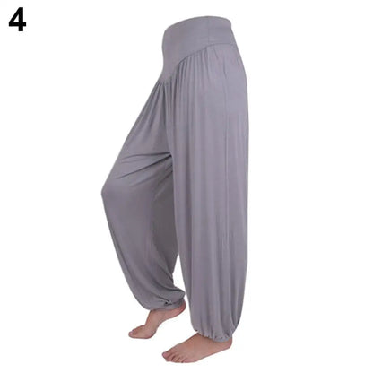 Women's Harem Pants Loose Long Boho Belly Dance Yoga