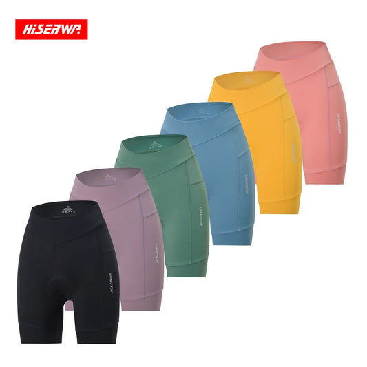 Women's Cycling Padded Shorts Summer Breathable Bike Underwear