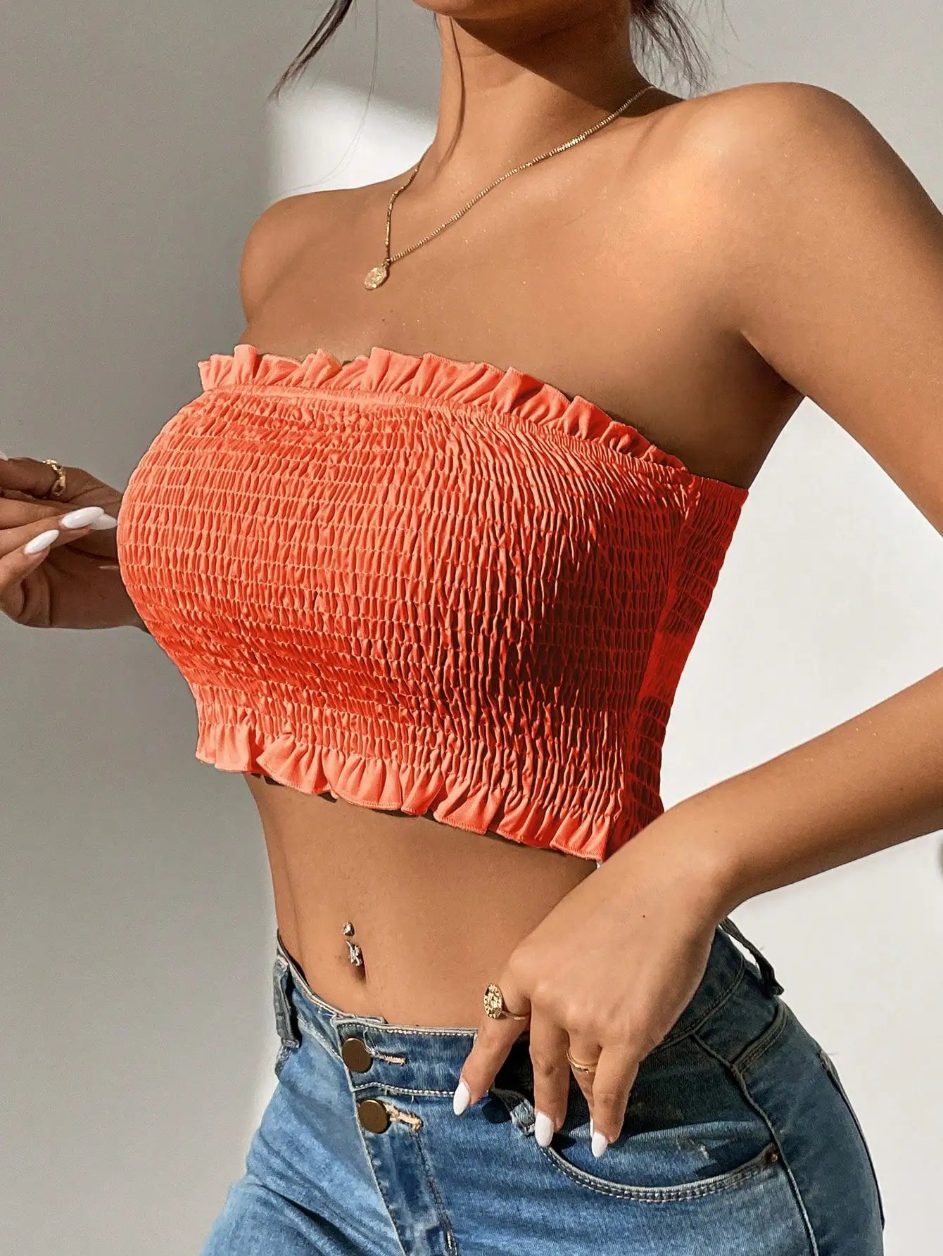 Crop top tank tops summer and spring sleeveless casual tops women's wear