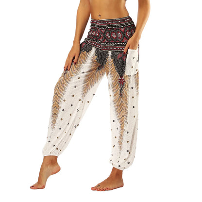 Women's Clothing Harem Pants Bohemian Yoga Pants Flowy Trousers