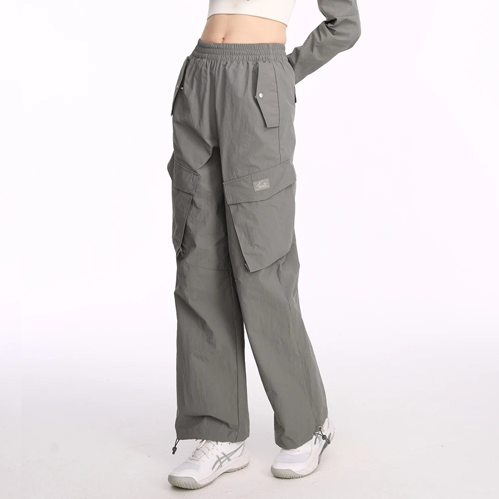 Ohsunny Women's Cargo Pants Spring Summer New Fashion Paper Feeling