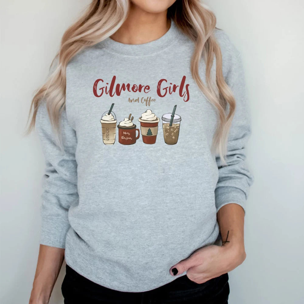 Gilmore Girls Sweatshirt - Christmas Coffee Crewneck